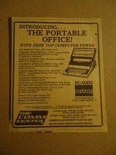 Sharp PC-5000 1984 ad picture