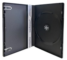 Black STANDARD Single Replacement DVD Movie Cases 14MM Wholesale picture