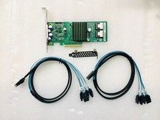SuperMicro AOC-S2308L-L8i 8 Ports IT Mode PCIe 6Gb/s + 2* SFF8087 SATA Cable picture
