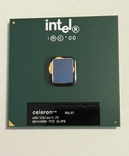 Vintage Intel SL4PB Celeron 600MHz /128/66  Socket 370 CPU Processor picture