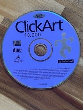 ClickArt 10,000 Broderbund 1999 CD-ROM Disc picture