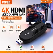 Ezcap331p 4K60 USB 3.0 HDMI Video Capture Card Live Streaming Record 1080p120fps picture