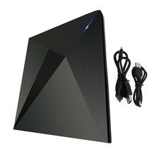 External Dvd Rw Cd Drive Burner Type-C Usb Player Ultra-Thin cLaptop Pc Blk picture