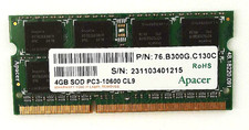 Apacer 🔧 4GB DDR3-1333 (PC3-10600) Laptop Memory SO-DIMM 🟥 ☆ picture