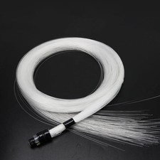 AZIMOM PMMA 50pcs 0.03in 6.5ft Plastic Fiber Optic Lights Cable Strands 0.75mm 2 picture
