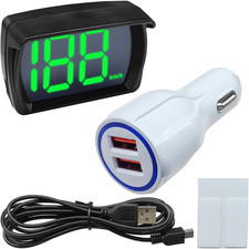 Car HUD GPS Digital Speedometer, MPH Speed Meter with LED Large Font Head Up Dis picture