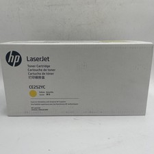 Genuine HP CE252YC Yellow Toner Cartridge for Color LaserJet Pro CP3525, CM3530 picture