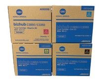 Konica Minolta TNP48 Toner Set Yellow Magenta Cyan Black, bizhub C3350 picture