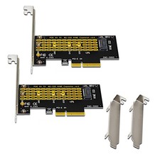 2PCS M.2 NGFF M-Key to Desktop PCIE x4 NVME SSD Adapter Card 2230 2280 -US STOCK picture