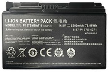 Original P157SMBAT-8 Laptop Battery For CLEVO Terransforce P157S P157SM P177SM-A picture
