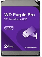 WD 24TB Purple Pro Surveillance SATA 6 Gb/s 512MB Internal Hard Drive HDD picture