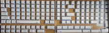 143 Keys Ocean Whale DYE-SUB Keycap Cherry Profile PBT Blue Cut 60 Percent picture