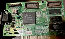 Vintage Union Trident TD9680 1MB PCI Video Graphics Card GPU picture