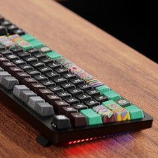 Korea National Museum Dancheong Mechanical Keyboard Wired Black Traditional Art picture