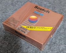 Vintage 1986 NOS Scotch Floppy Disk 10 Pack Box 2S2D RH 5 1/4