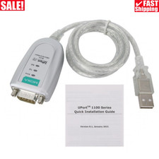 MOXA UPORT 1110 One-Port RS232 to USB Adapter Cable RS232 to USB Converter picture