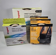 Legrand Wiremold Corduct Floor Cord Protector Lot 35ft Total Ivory CDI-15 CDI-5 picture