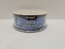 SONY DVD+R NEW SEALED 30-Pack Spindle Blank Media 4.7GB - 120 min NEW picture