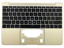Grade A Gold US Keyboard Topcase 613-01195-A for MacBook 12