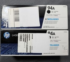 HP 94A Black LaserJet Toner Cartridge Genuine OEM Sealed New CF294A picture