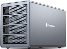 4 Bay USB 3.0 Hard Drive Enclosure External DAS For 2.5