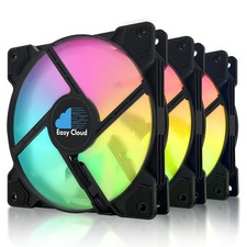 120mm ARGB Fans 4PIN PWM Computer Case Cooler Up to 1600 RPM CPU Quiet Hydraulic picture