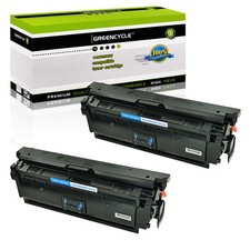 2PK CF361X Cyan Toner Cartridges 508X Compatible with HP Color Enterprise M553x picture