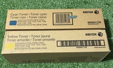 XEROX Lot 2 006R01176 006R01178 Cyan Yellow Toner for CopyCentre Genuine OEM New picture
