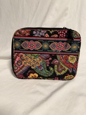 Vera Bradley Symphony in Hue Laptop IPad Padded Sleeve Zip Around Case 10” X 8” picture