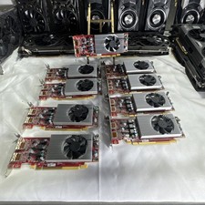 Lot Of 9 Dell AMD Radeon Graphics Video Card RX 550 2GB Half Height Low Profile picture