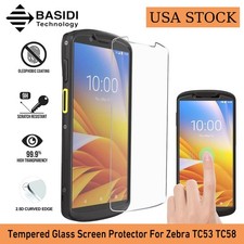 🔥9PCS Tempered Glass Screen Protector for Zebra Symbol TC53 TC58 US STOCK🔥 picture