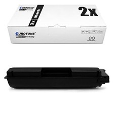 2X Eurotone Eco Toner BLACK For Kyocera Ecosys M-6530-Cdn picture